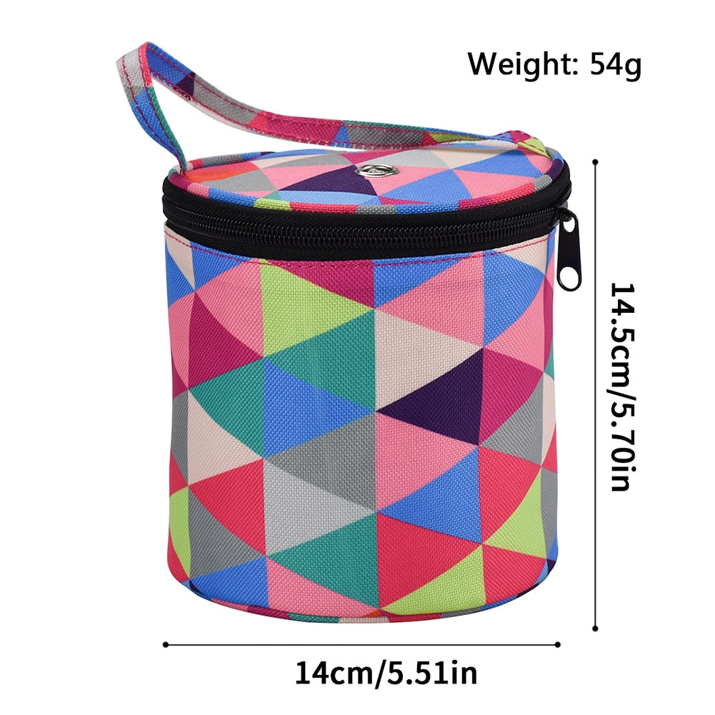 Knitting Wool Yarn, Crochet, Sewing Needle, Weaving Tool Tote Storage Bag