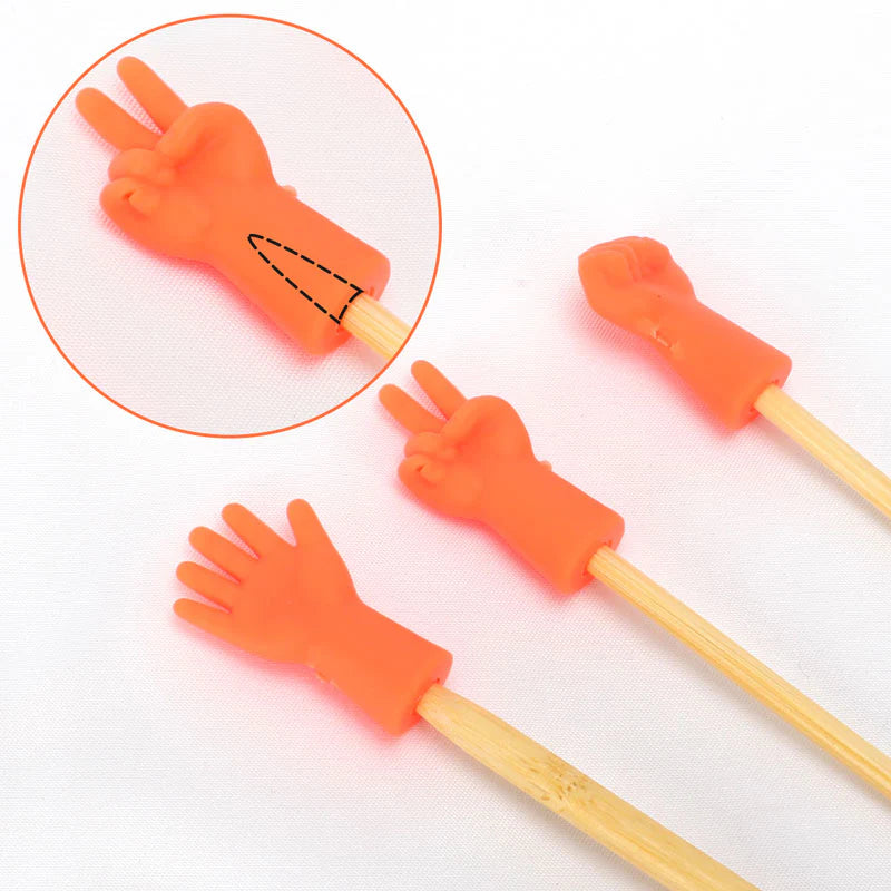 Knitting Needles Point Protectors, Tip Stopper For Weaving and Sewing For Mom