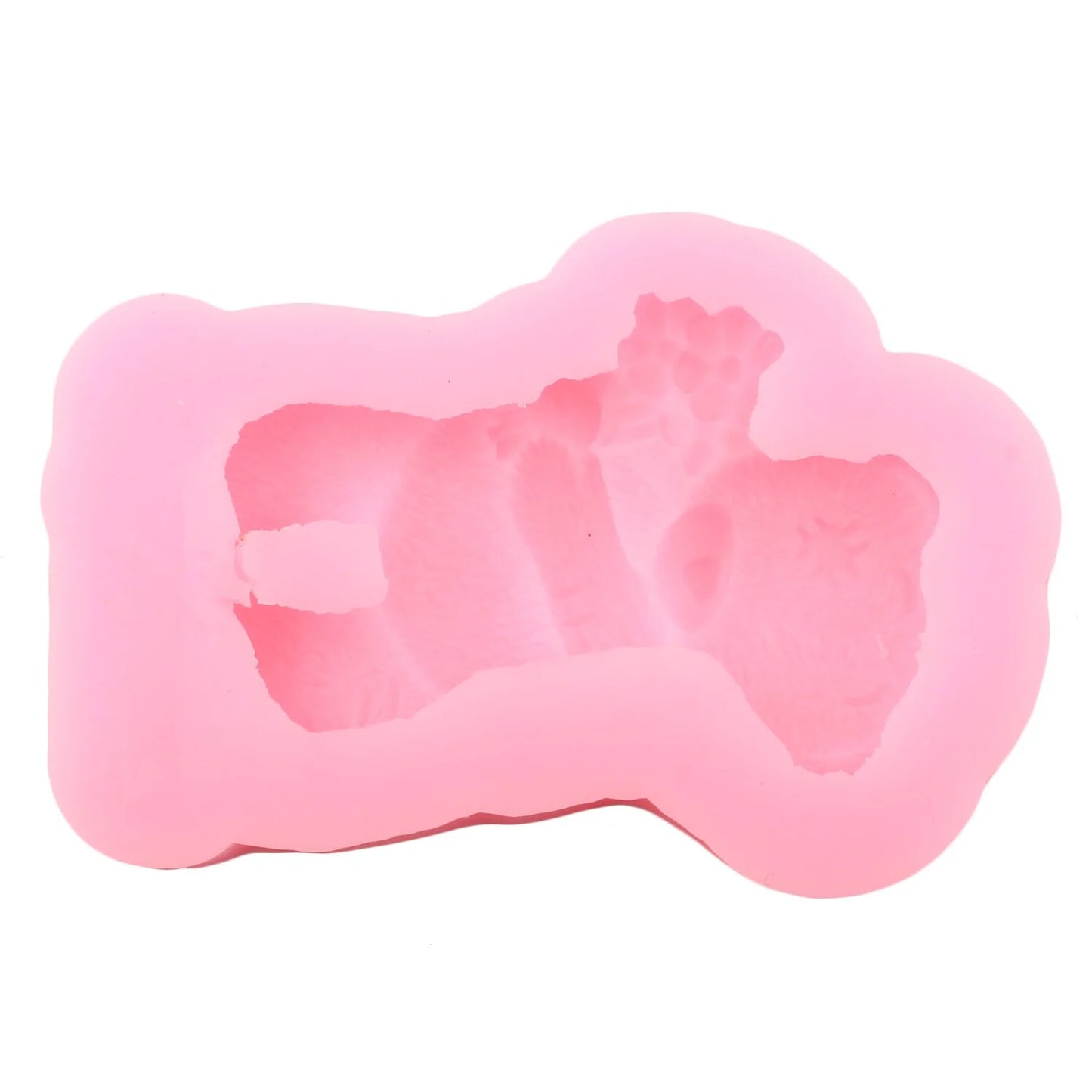 Cute Bear Silicone Clay Chocolate Molds