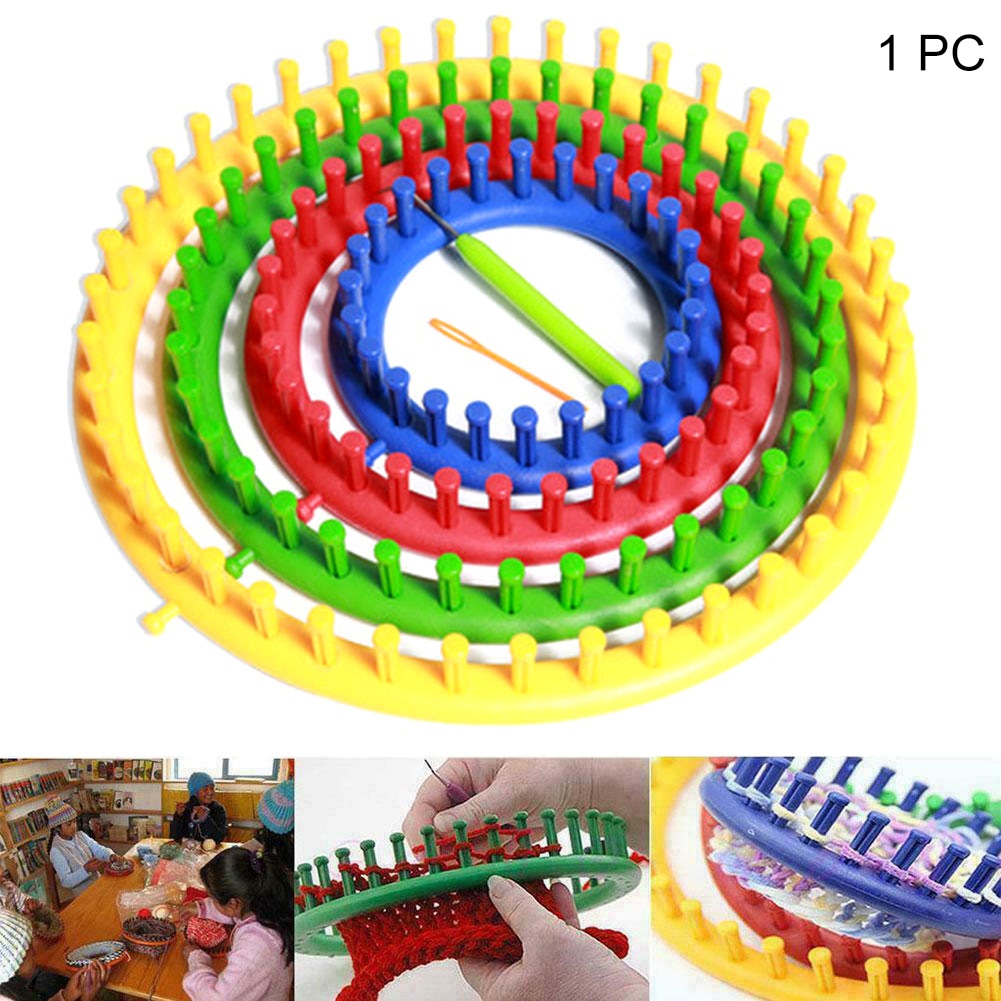DIY Handmade PP Knitting Looms Craft Tool Sock Circle