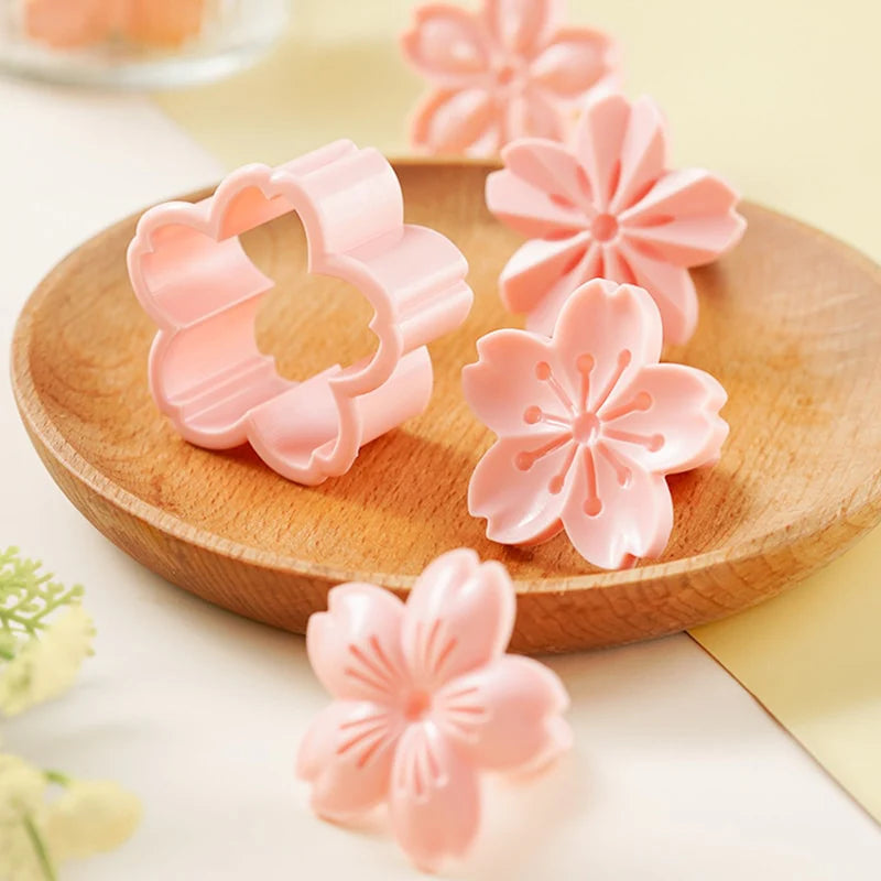 Cutter Pink Cherry Blossom Flower Charm DIY Floral Mold