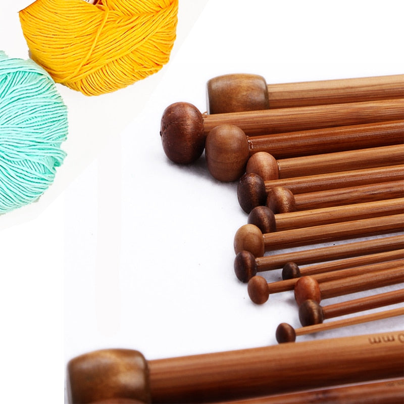Bamboo Wooden Knitting Stick Needles