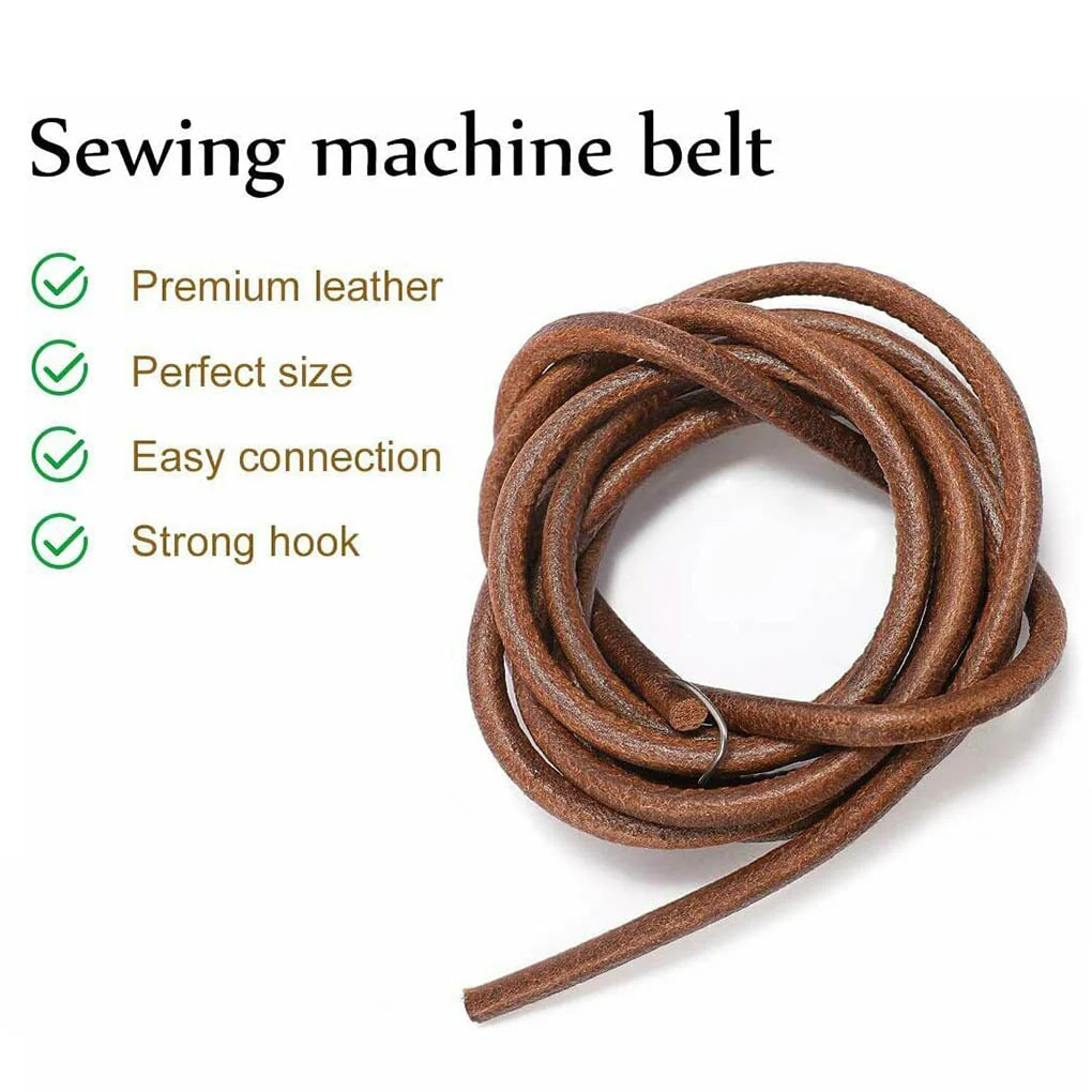 Domestic Sewing Machine Leather Belt with Hook