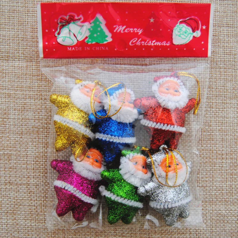 Christmas Tree Ornaments Santa Claus Pendant