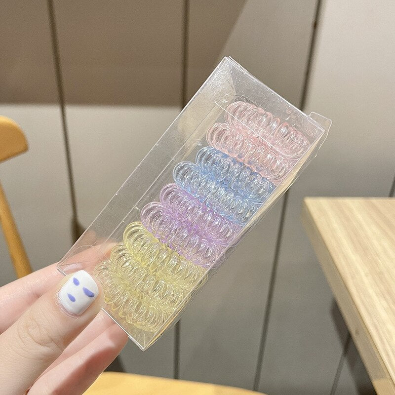 Telephone Wire Elastic Hair Band