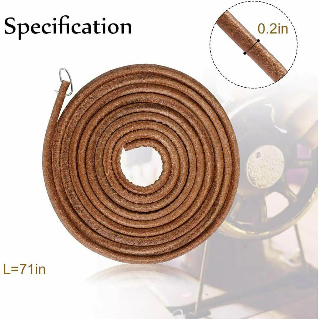 Domestic Sewing Machine Leather Belt with Hook