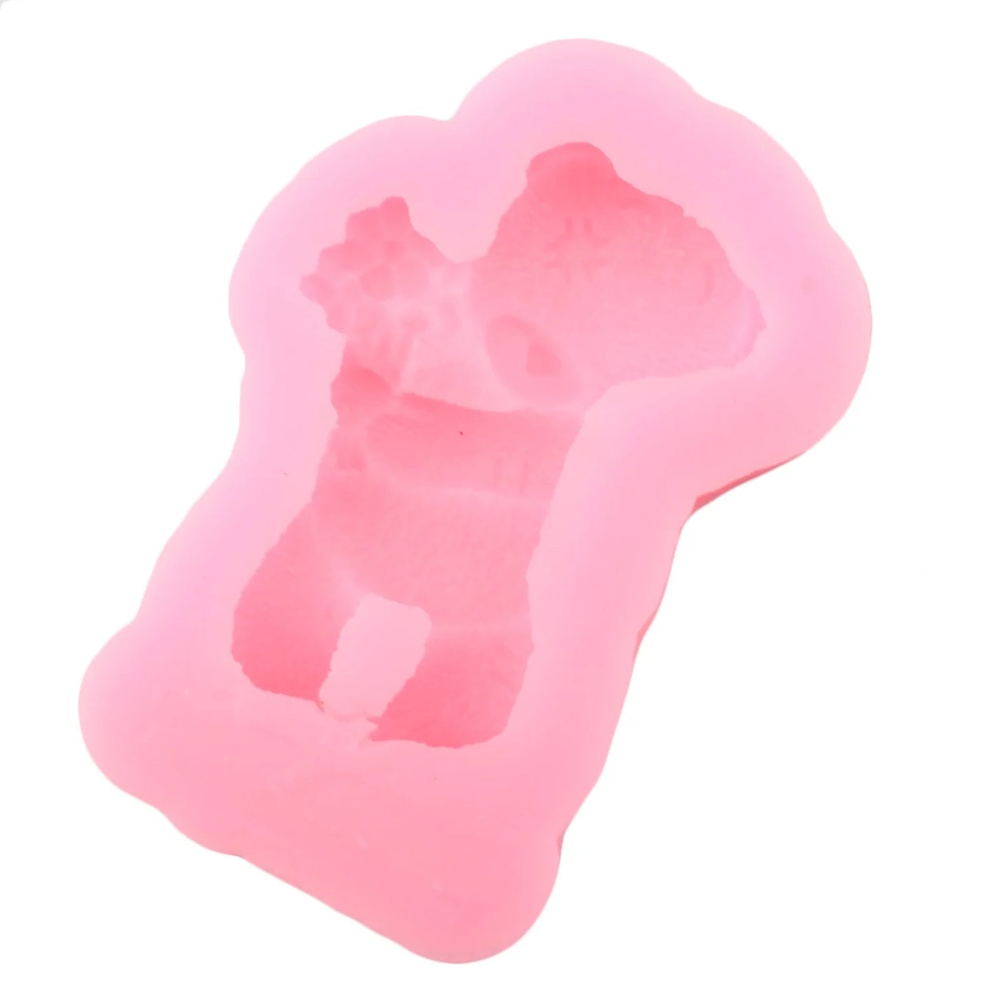 Cute Bear Silicone Clay Chocolate Molds