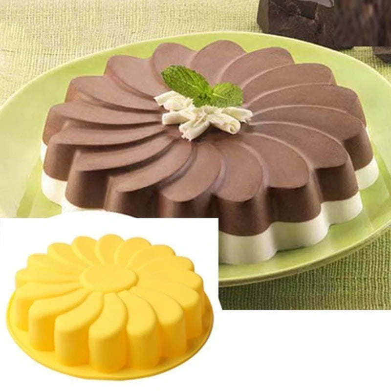 Baking Cake Pan Sun Flower Jelly Mold