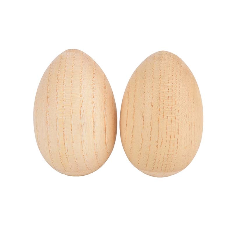 Wooden Egg Shakers, Musical Percussion Instruments Rhythm Rattle For Baby