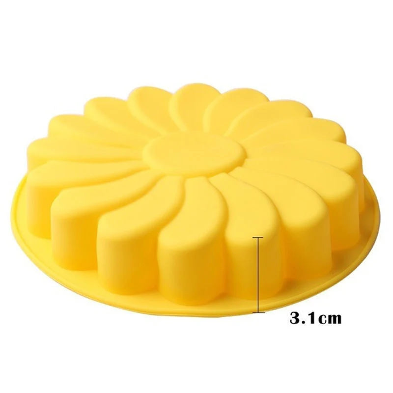 Baking Cake Pan Sun Flower Jelly Mold