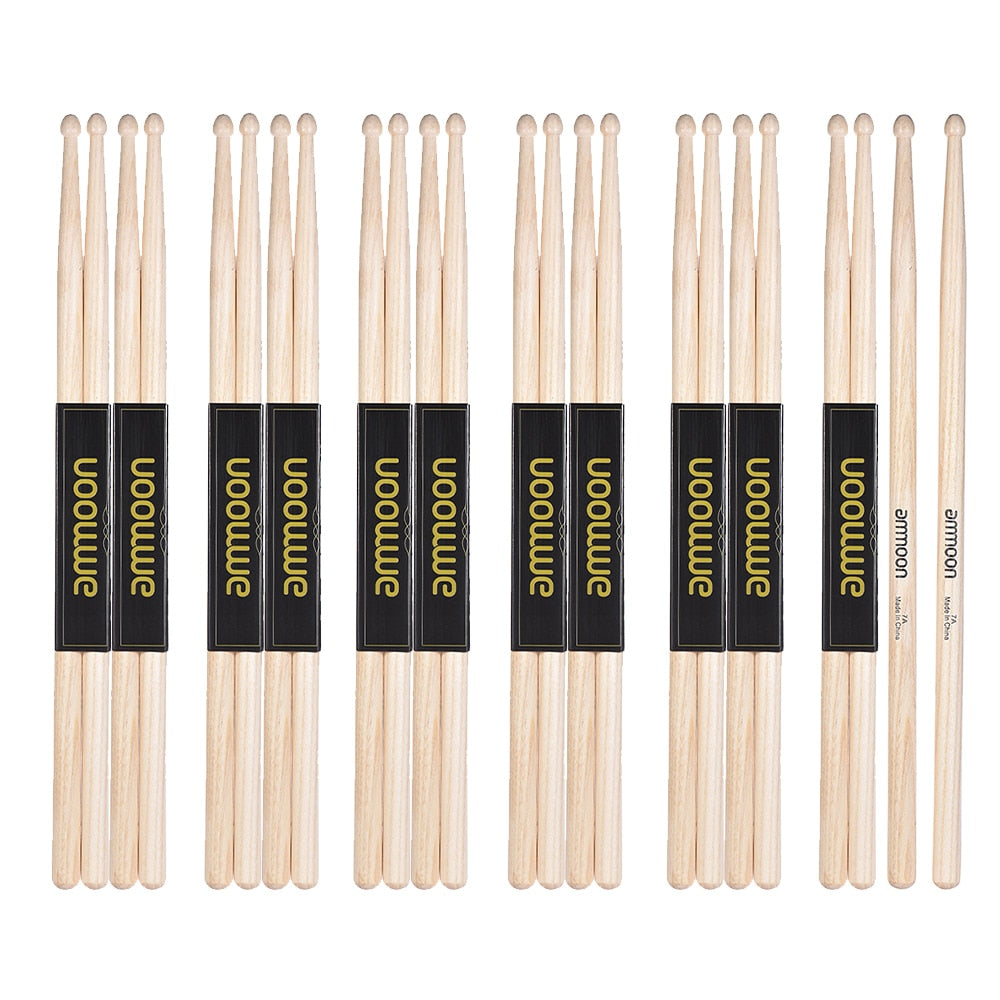 Wooden Drum Sticks, Fraxinus Mandshurica, Wood Set