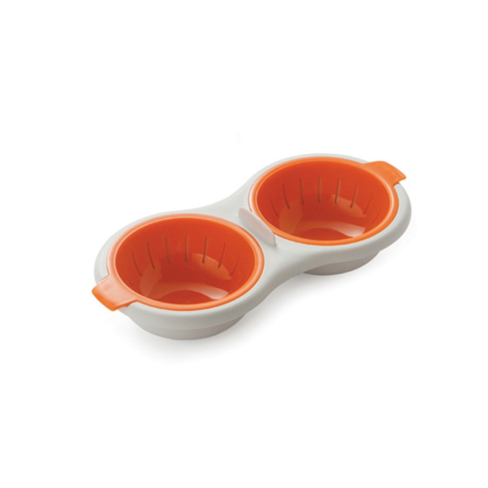Creative Food Grade Cookware Double Cup Egg Poacher