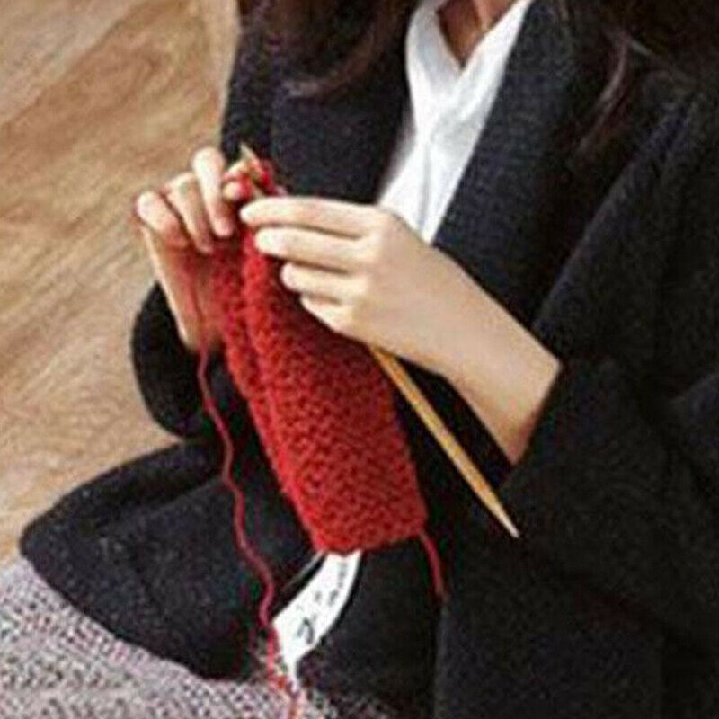 Bamboo Wooden Knitting Stick Needles