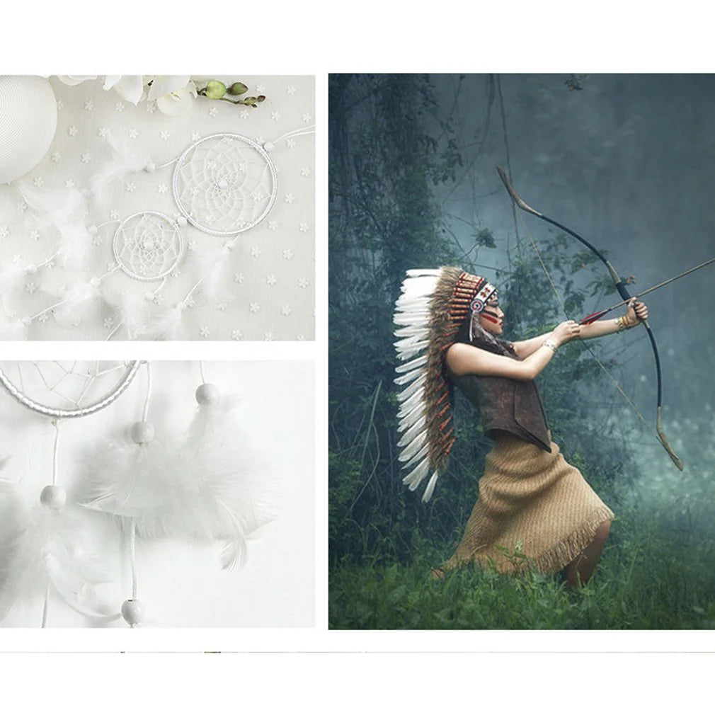 Feather Weaving Crafts Dream Catcher