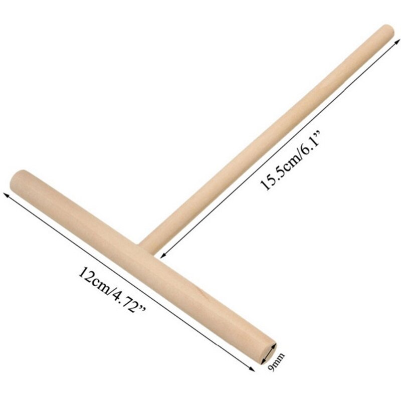 Cooking Utensils Wooden Pancake Spreader