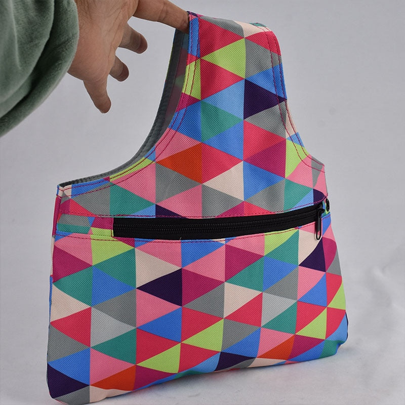 Yarn Sewing Tool Small Projects Storage Bags - Yarn Storage Organizer DIY Apparel Needlework Knitting Tote Bag
