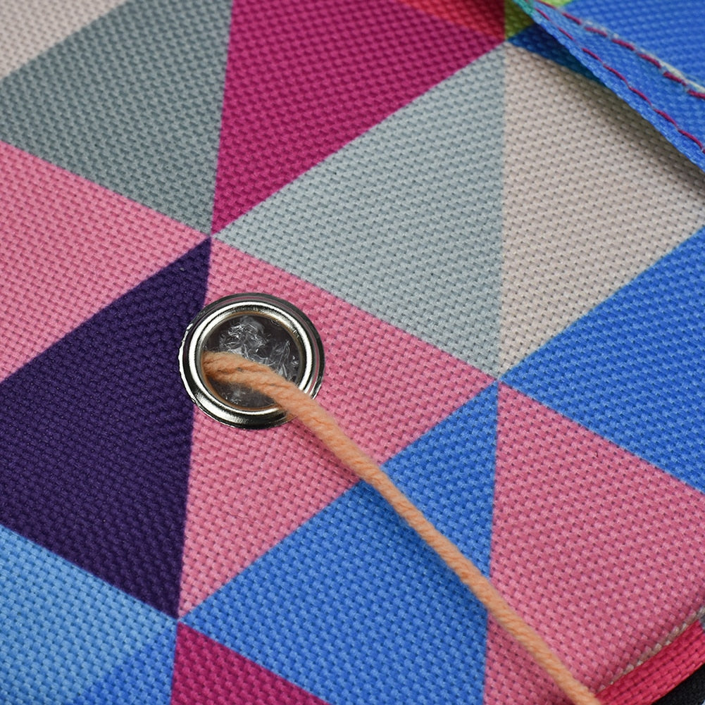 Knitting Wool Yarn, Crochet, Sewing Needle, Weaving Tool Tote Storage Bag