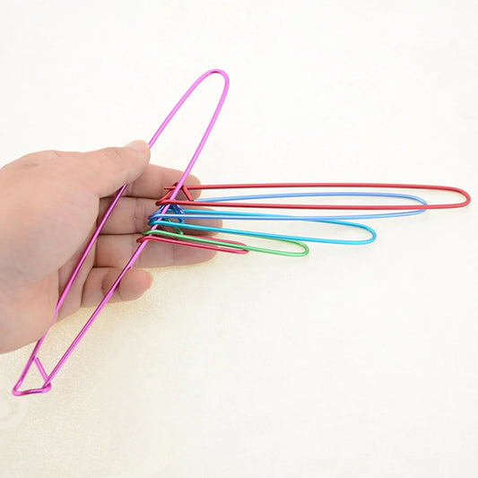 Multicolor Knitting Needles Clip Set - Needle Clip Craft Knitting Crochet Locking Weaving Sewing Tool