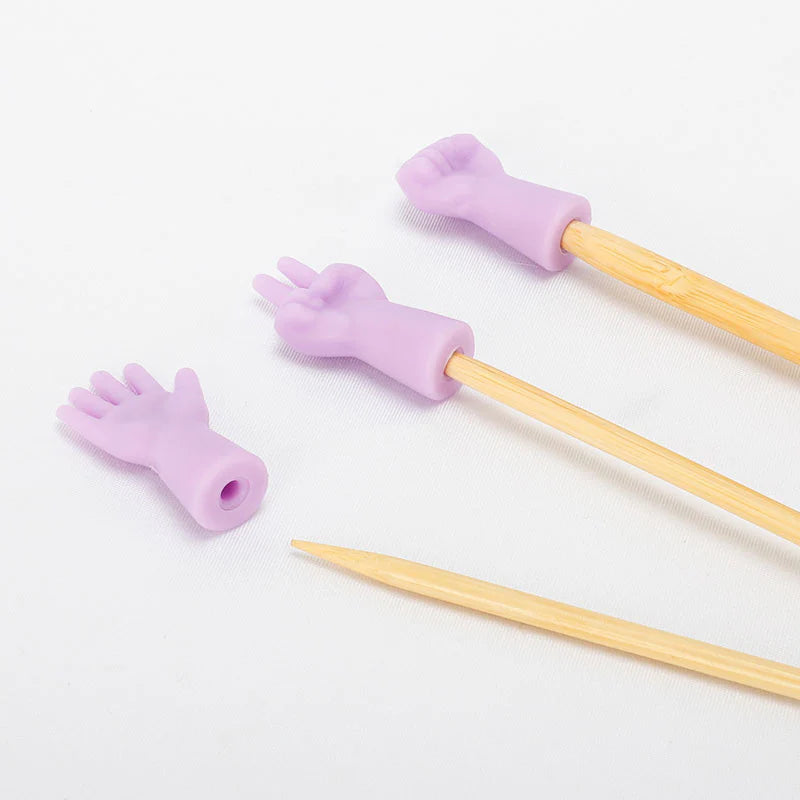 Knitting Needles Point Protectors, Tip Stopper For Weaving and Sewing For Mom