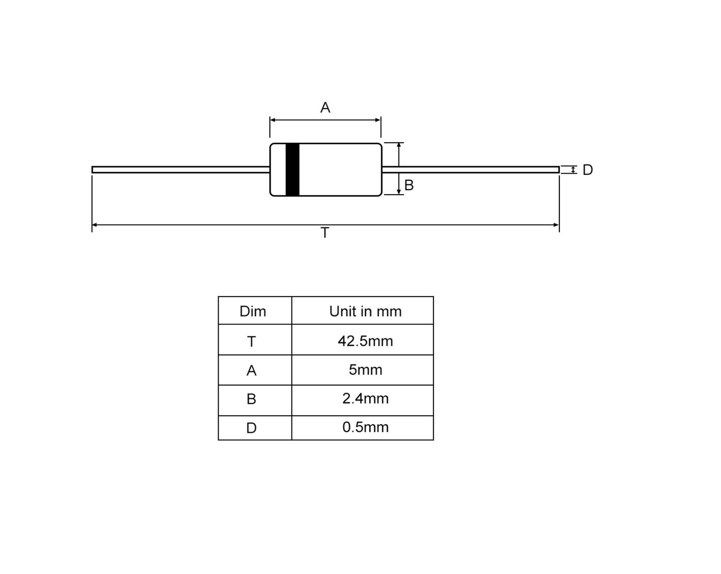 uxcell 1N4007 Rectifier Diode 1A 1kV Electronic Silicon Diode