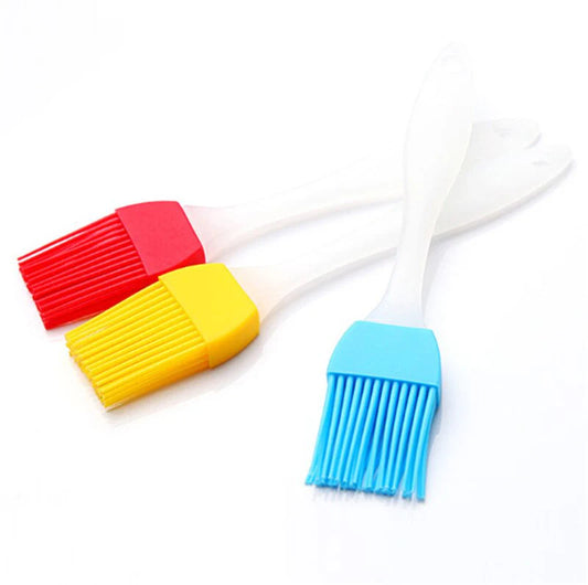 Silicone small barbecue brush - Heat resistant lint free kitchen baking tools cake