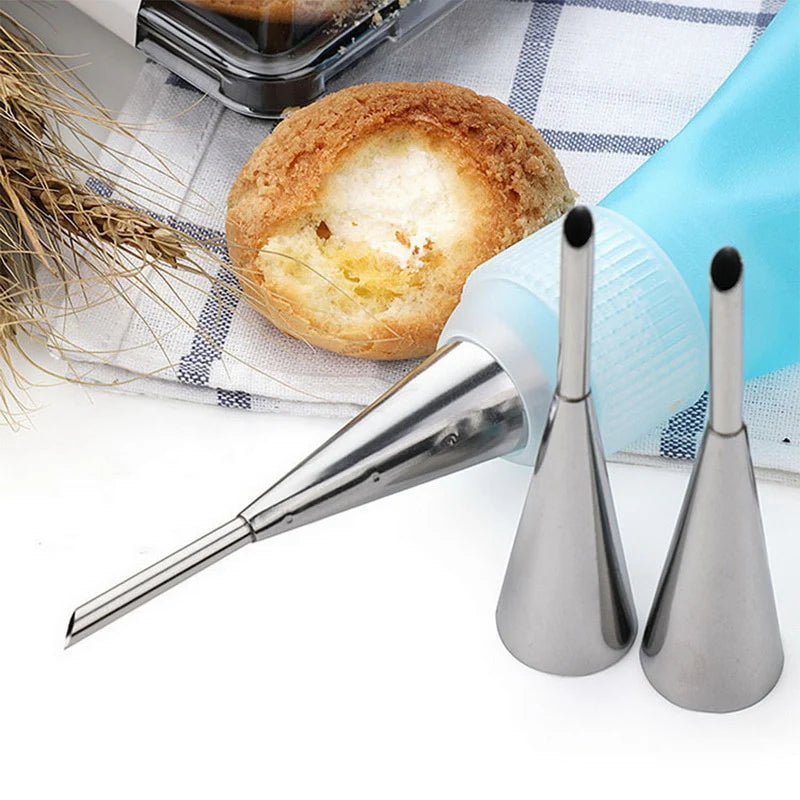 Stainless Steel Cake, Cookies, Puffs Mouth Nozzles Pastry Decorating Kitchen Tool