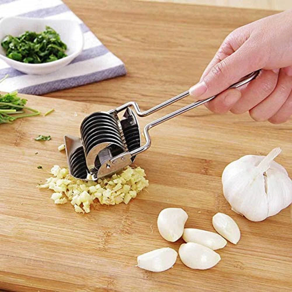 Stainless Steel Onion Chopper Slicer - Garlic, Coriander Cutter