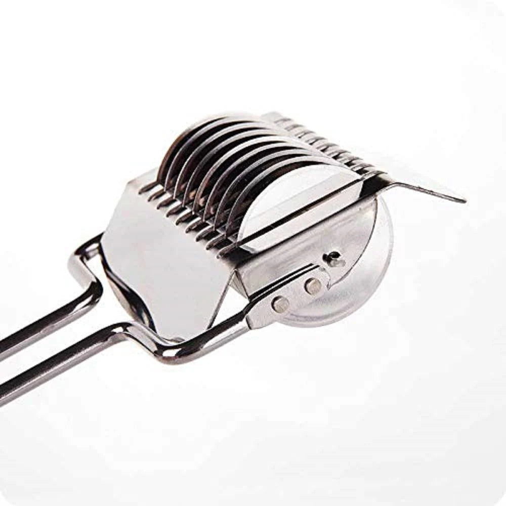 Stainless Steel Onion Chopper Slicer - Garlic, Coriander Cutter