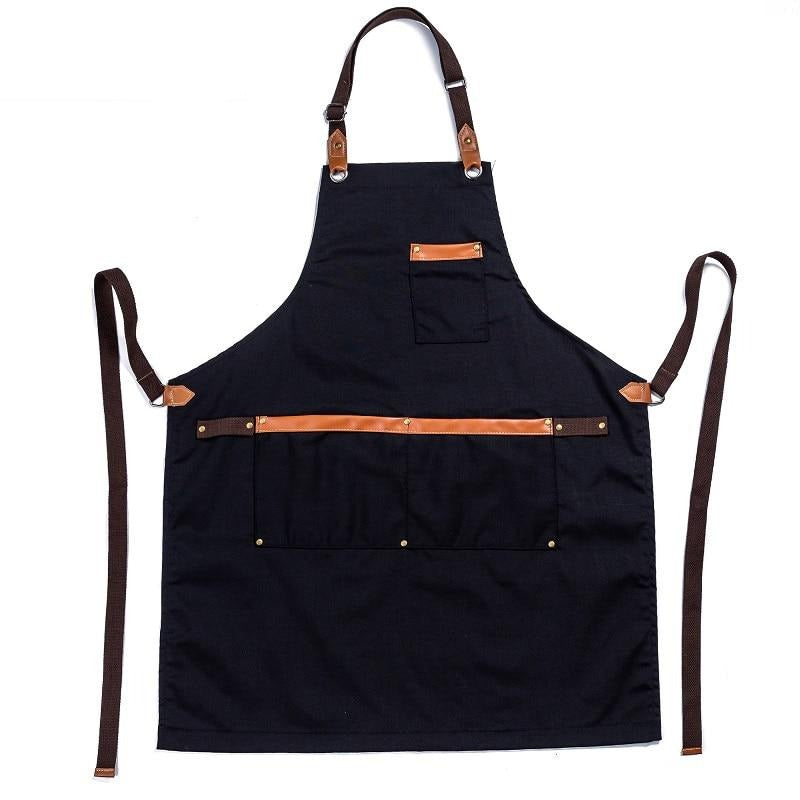 Adjustable Cooking Kitchen Aprons With Tool Pockets