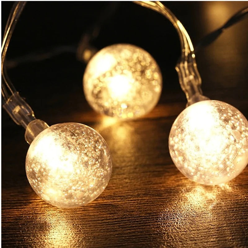 USB- Led String Lights, Fairy Gypsophila, Bubble Ball Lamp