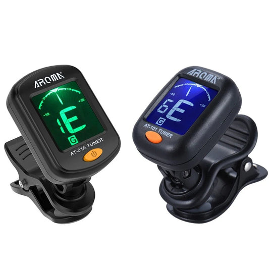 Guitar Tuner Foldable Rotatable Clip-on Tuner