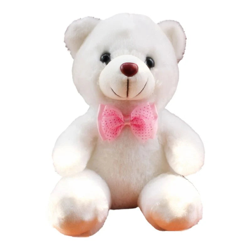 Colorful Glowing- Teddy Bear Plush Light-Up, Animals Doll Toy