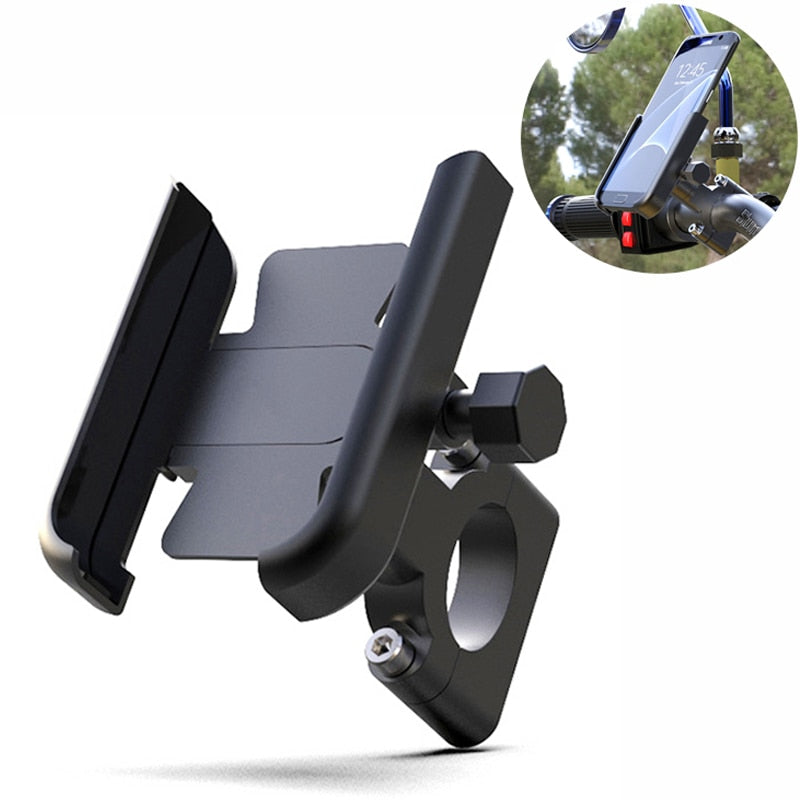 Motorcycle Bicycle- Smartphone GPS, Handlebar Mount, Phone Holder