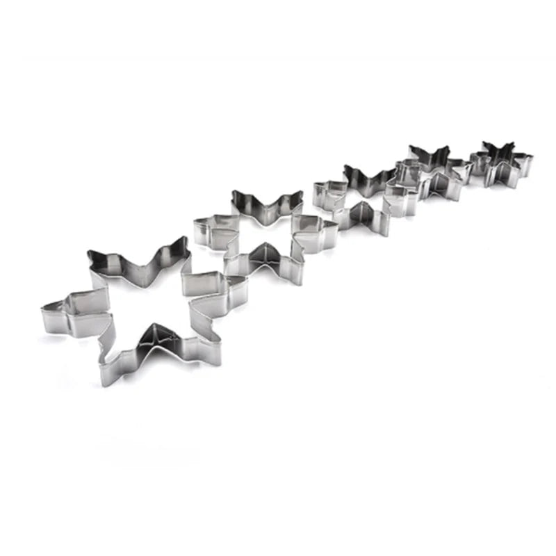 Stainless Steel Snowflake Design Cookie Cutters-Baking Tools