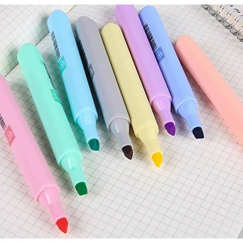 Macaron series Creative Fluorescent Pen, Highlighter Pencil