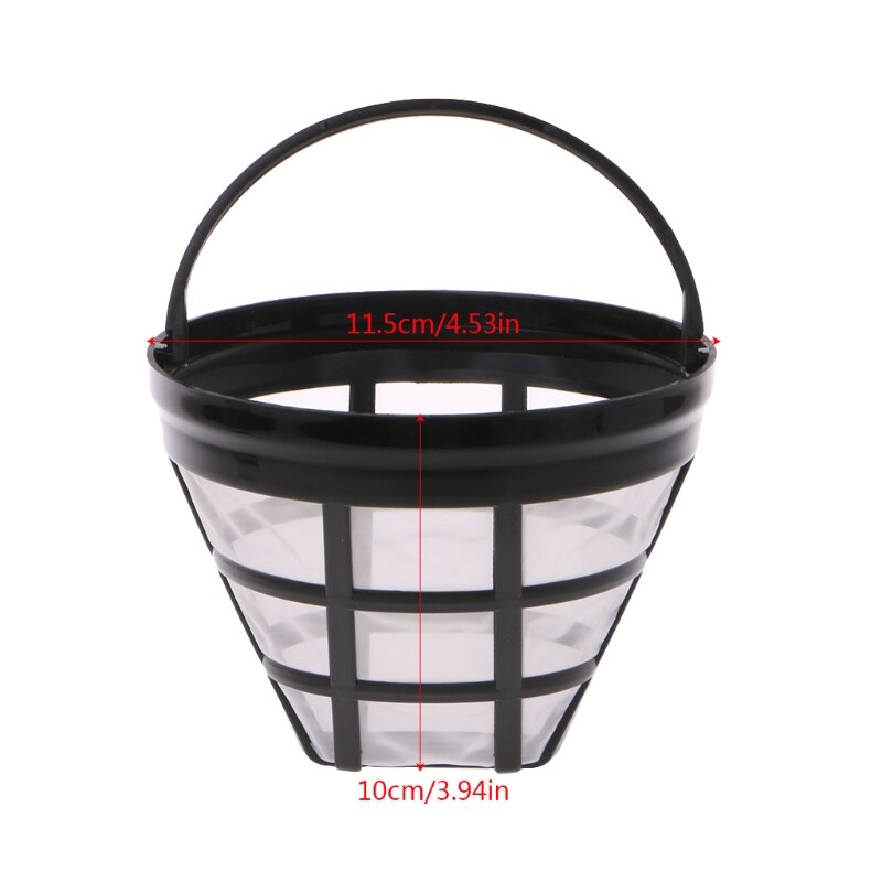 Reusable Coffee Filter Basket Cup Style Coffee Machine, Strainer, Mesh