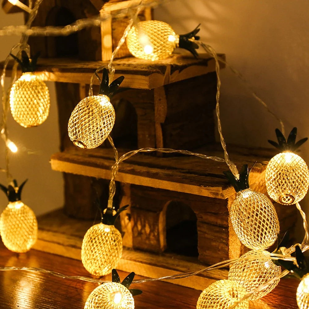 USB Powered Pineapple LED String Light