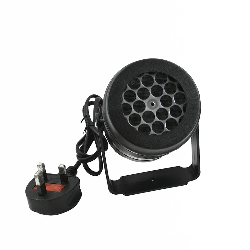 LED Stage Lights, Snowflake Light, White Snowstorm Projector Lamp