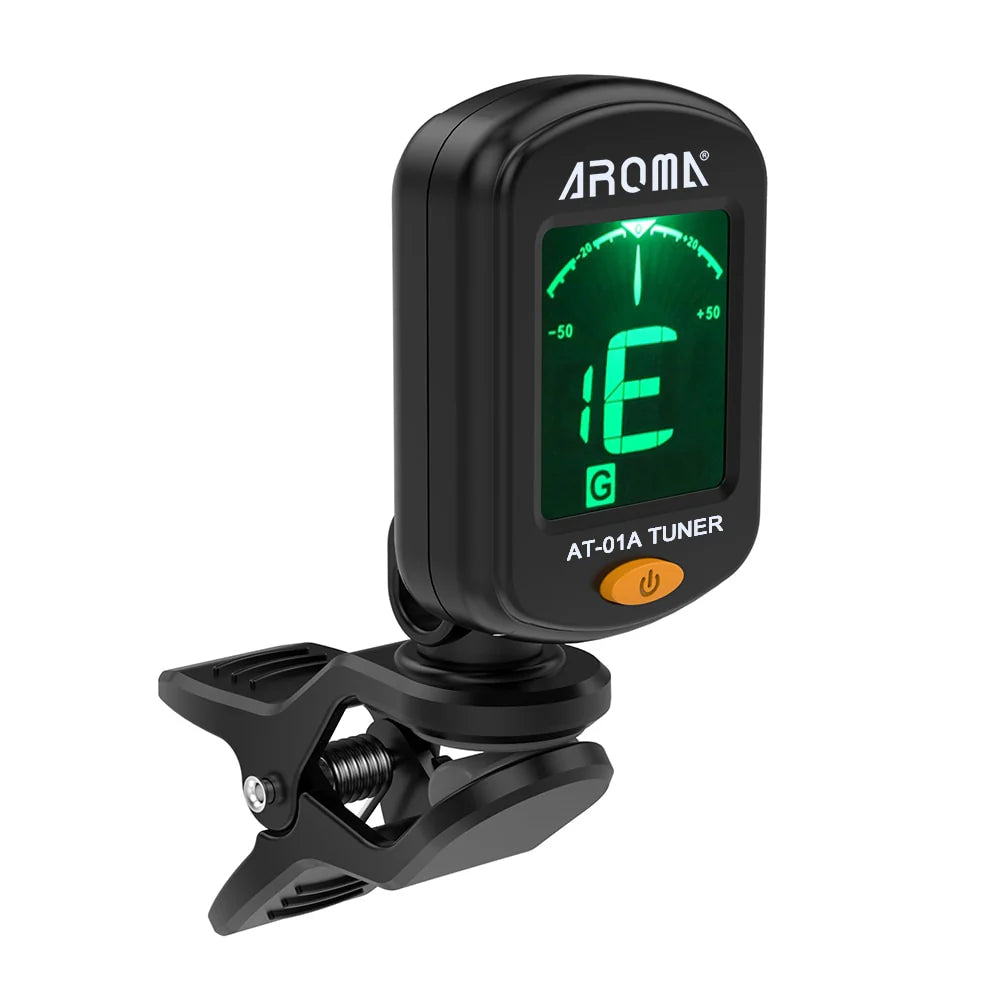 Guitar Tuner Foldable Rotatable Clip-on Tuner