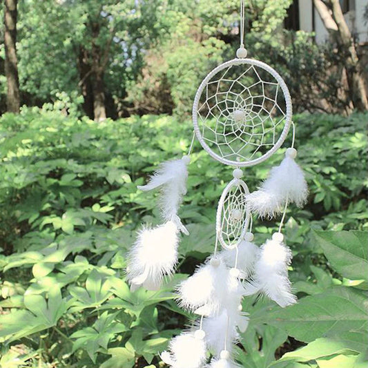 Feather Weaving Crafts Dream Catcher