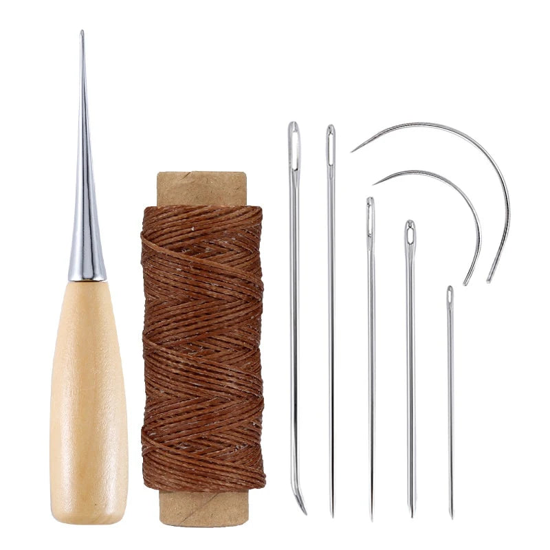 Leather Sewing Kit with Waxed Thread