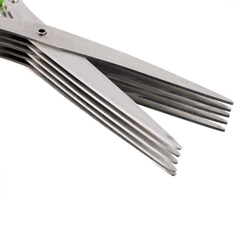 5 Layers Blades Stainless Steel Kitchen Scissors