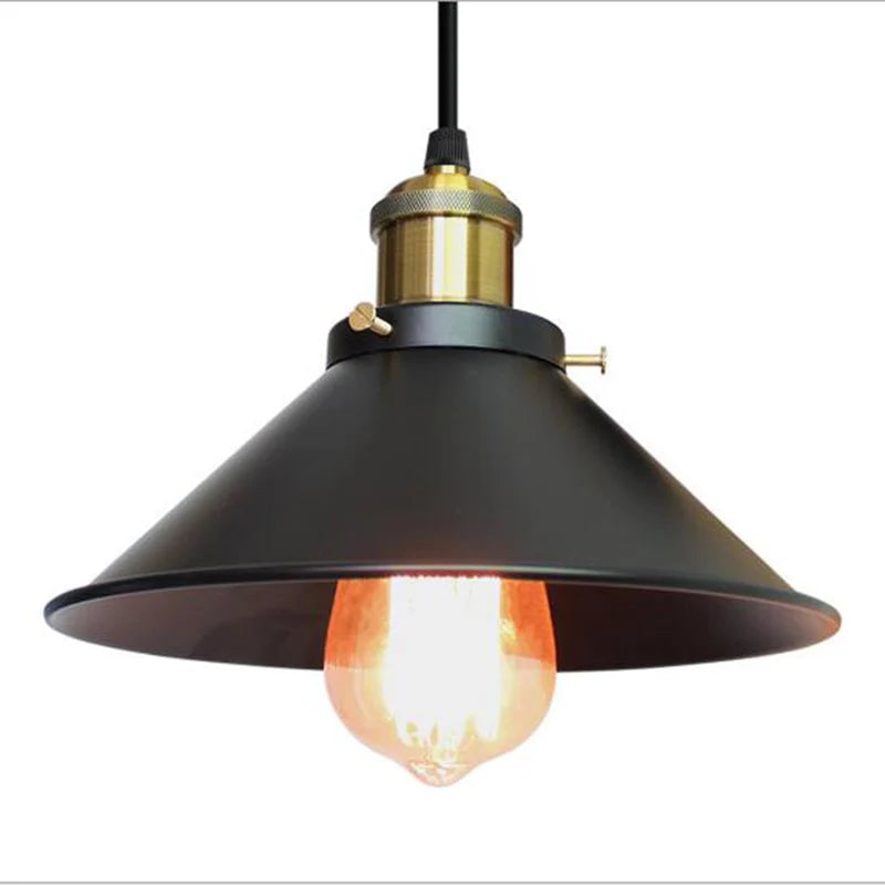 Vintage Industrial Pendant Light, Nordic Retro Lights