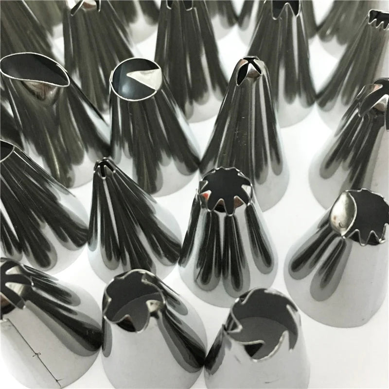 Stainless Steel- Nozzle Cake Decorating, Icing Piping, Cream Pastry Bag, Bakery Tools