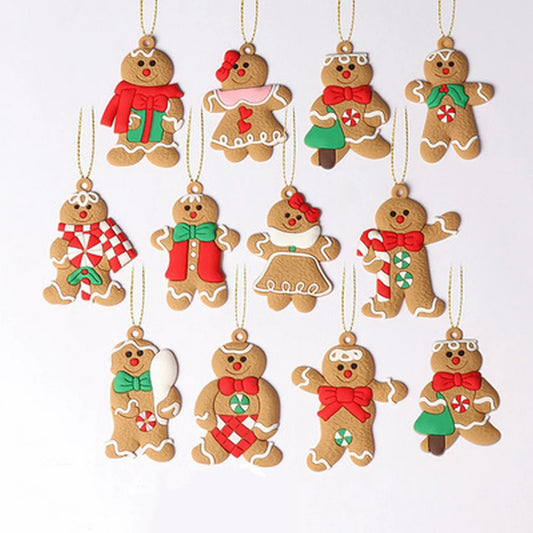 Gingerbread Man Christmas Tree Decorating Tools