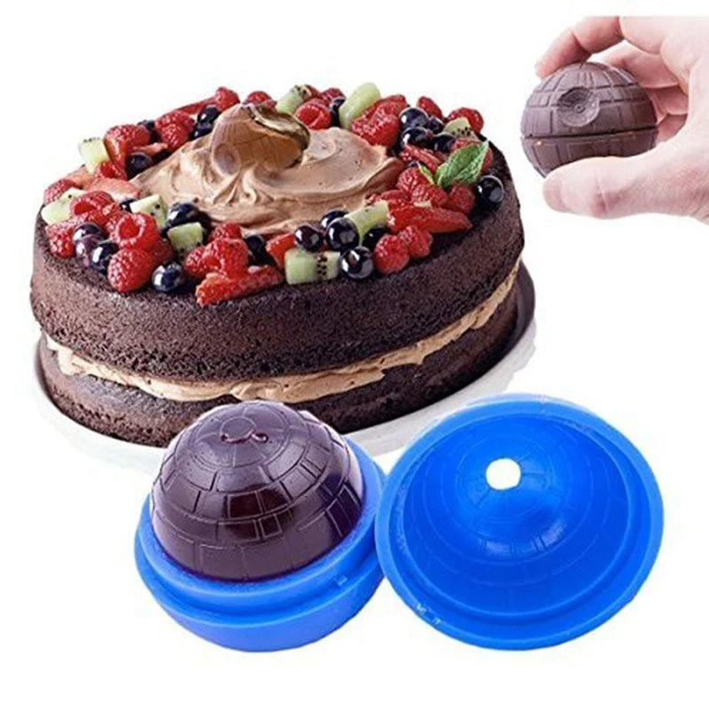 Ice Ball Tray Desert Sphere Mould For Party - Star Wars Silicone Round Ice Cube Trays