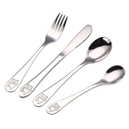 Food Feeding Fork Knife