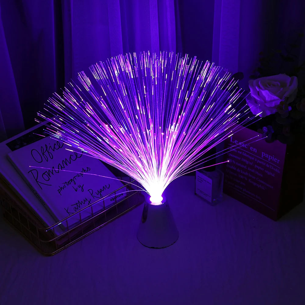 Led Optic Fiber Light, Festival Party Decor Atmosphere Night Lamp