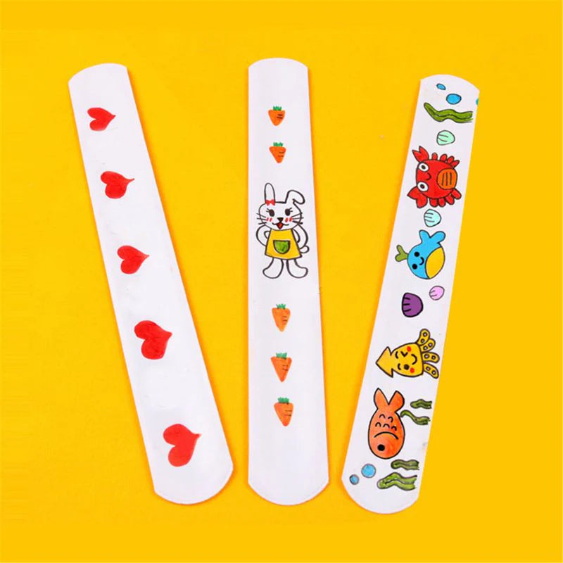 DIY Blank Slap Bracelets, Party Favors, Easter Gifts for Kids, Art Craft