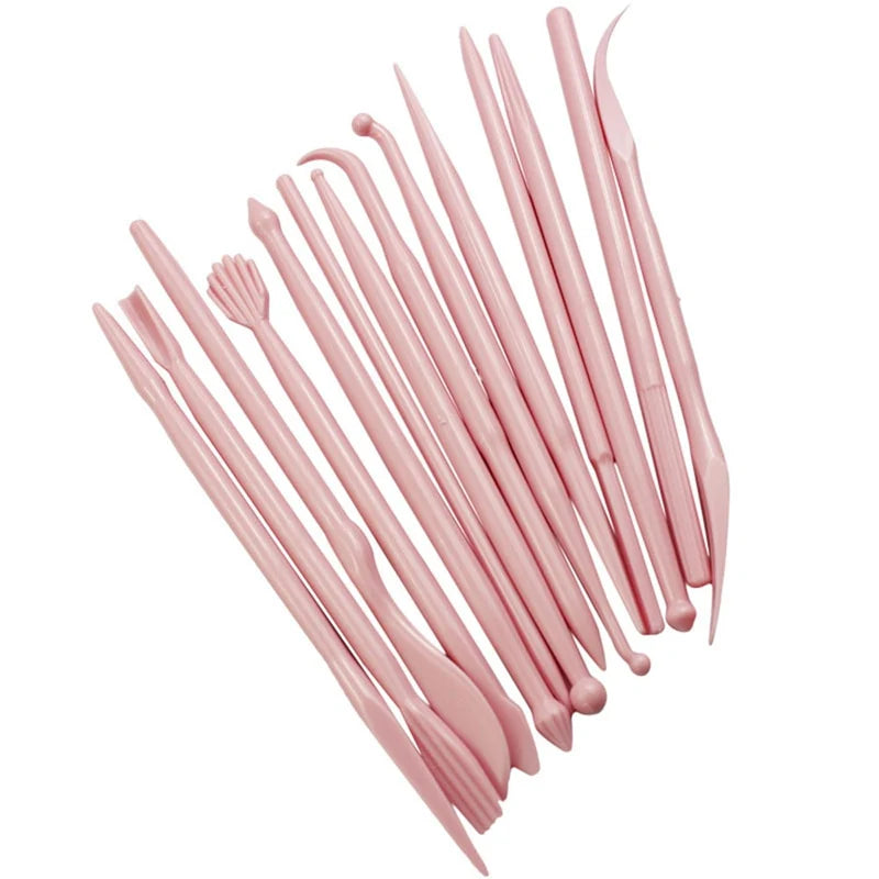 Plastic Clay Sculpting Cake Decorating Tools Set